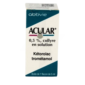 Acular 0,5 %, Collyre En Solution