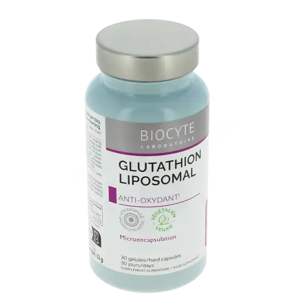 biocyte glutathione Pharmacie Pyramide - Parapharmacie Biocyte Glutathion Liposomal Gélules  Boîte De 30