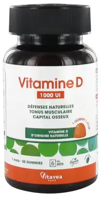 Vitavea Gummies Vitamine D 10 000 Ui Gommes B/30 à MONTPEZAT-SOUS-BAUZON