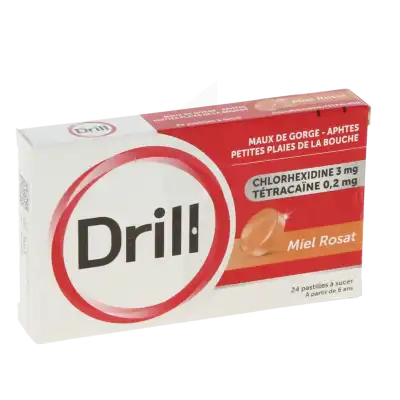 Drill Miel Rosat, Pastille à Sucer à CANALS