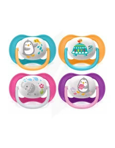 Avent Sucet Ultra Air 6-18m Mixte Animaux
