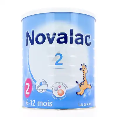 Novalac 2 Lait En Poudre 2ème âge B/800g* à AUCAMVILLE