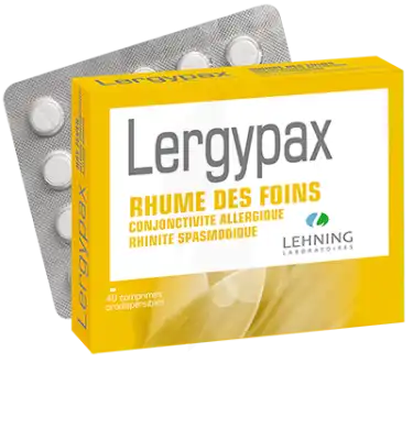 Lehning Lergypax Comprimés Orodispersibles B/40 à Saint-Gervais-la-Forêt