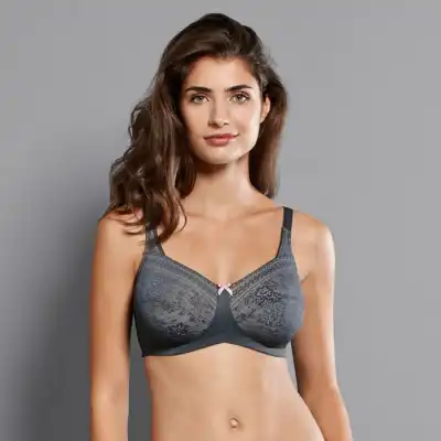 Anita 5754x Fleur Soutien-gorge P Prothèse Mammaire Anthracite T90b à CHASSE SUR RHÔNE