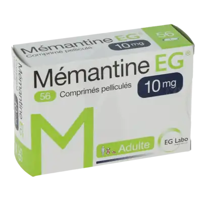 Memantine Eg 10 Mg, Comprimé Pelliculé à LE LAVANDOU