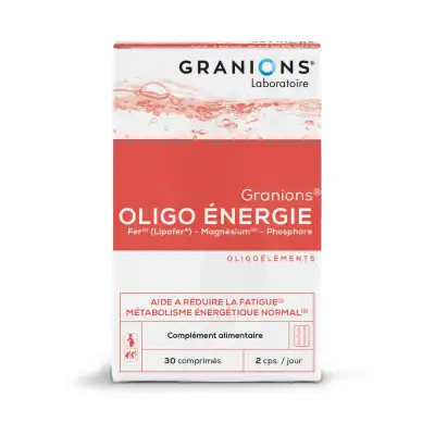 Granions Oligo Energie Comprimés B/30 à SEYNOD