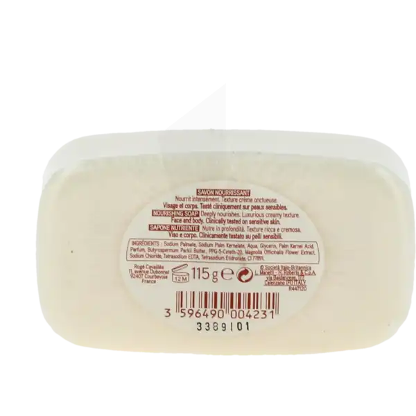 Rogé Cavaillès Savon Solide Crème Karité & Magnolia 115g