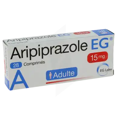 Aripiprazole Eg 15 Mg, Comprimé à CHAMPAGNOLE