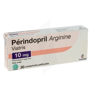 Perindopril Arginine Viatris 10 Mg, Comprimé Pelliculé