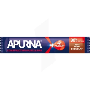 Apurna Barre Hyperprotéinée Chocolat 40g
