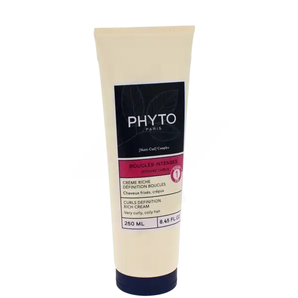 Phyto Boucles Intenses Crème Riche Nutrition T/250ml