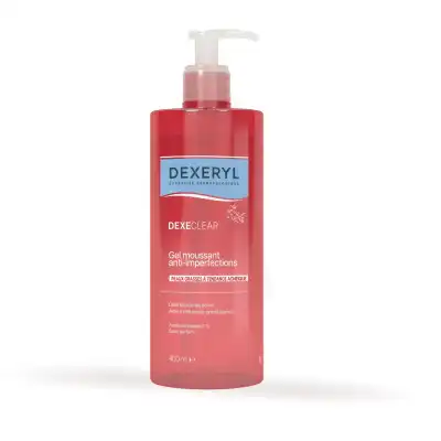 Dexeryl Dexeclear Gel Moussant Anti-imperfections Flacon Pompe De 400ml à SAINT-RAPHAËL