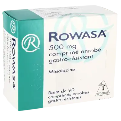 Rowasa 500 Mg, Comprimé Enrobé Gastro-résistant à Eysines