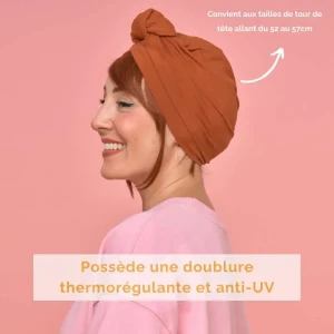Les Franjynes Bonnet Baby Doll Rust Rouille