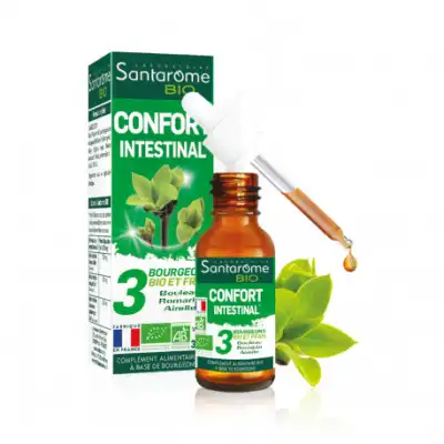 Santarome Complexes Bourgeons Solution buvable Confort intestinal Fl/30ml