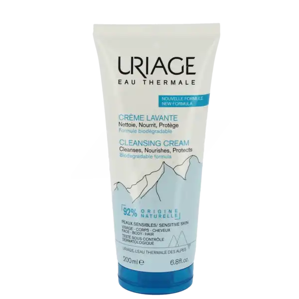 Uriage Crème Lavante Visage Corps Cheveux T/200ml