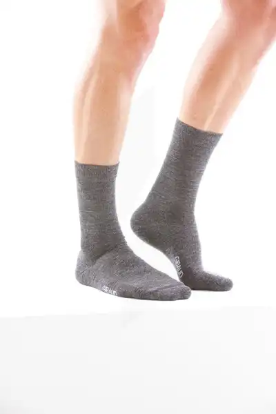 Gibaud Thermotherapy - Chaussette Thermique Anthracite - Taille S