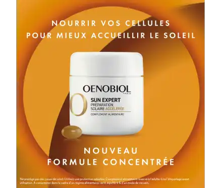 Oenobiol Sun Expert Caps Préparation Solaire Accélérée 2pots/15