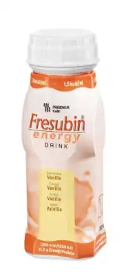 Fresubin Energy Drink Nutriment Hypercalorique Vanille 4bouteilles/200ml à Toulouse