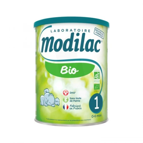 Lait Infantile Bébé Bio 1 - 800g - MODILAC - MODILAC