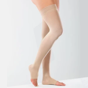 Gibaud Venactif - Mi-bas Venactif 2 Lumière Po (pieds Ouverts) Naturel    - Classe 2 - Taille 3 -  Long