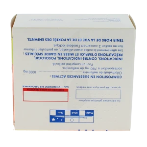 Metformine Sandoz 1000 Mg, Comprimé Pelliculé