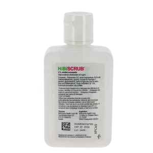 Hibiscrub 4%, Solution Moussante