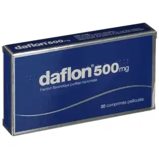 Daflon 500 Mg, Comprimé Pelliculé à Benquet