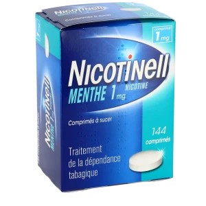Nicotinell Menthe 1 Mg, Comprimé à Sucer Plq/144