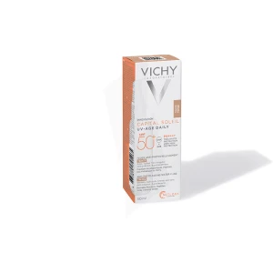 Vichy Capital Soleil Uv-age Daily Teinte Spf50+ Flacon Pompe/40ml