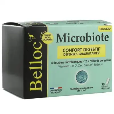 Belloc Microbiote Gélules B/30 à SAINT-PRIEST