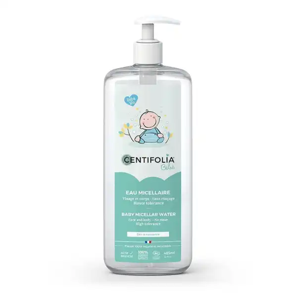 Centifolia Bébé Eau Micellaire Fl Pompe/485ml