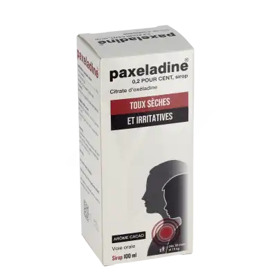 Paxeladine 0,2 Pour Cent, Sirop à MONSWILLER