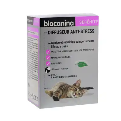 Biocanina Diffuseur Avec Recharge Anti-stress Chat à LORMONT