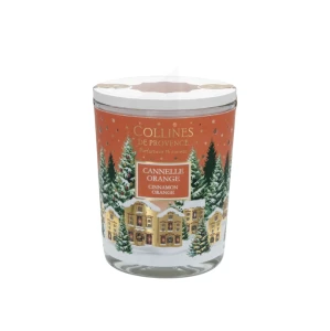 Collines De Provence Bougie Parfumée Cannelle Orange Pot/180g