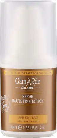 Gamarde Solaire Spf50 Crème Bio Fl Pompe/40ml