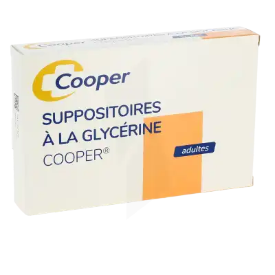 Suppositoires A La Glycerine Cooper Suppos En Récipient Multidose Adulte 2sach/25 (50) à Angers