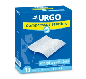 Urgo Compresse Stérile 7,5x7,5cm 25 Sachets/2