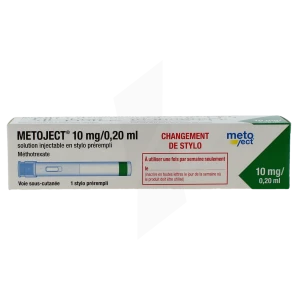 Metoject 10 Mg/0,20 Ml, Solution Injectable En Stylo Prérempli
