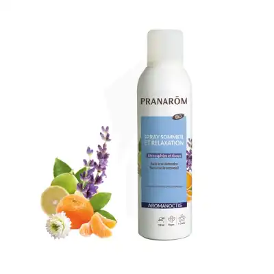 Pranarôm Aromanoctis Spray Bio Sommeil Relaxation Atmosphère Tissus Fl/150ml à TOULON