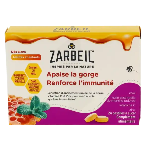 Zarbeil Past Gorge Et Immunité B/24