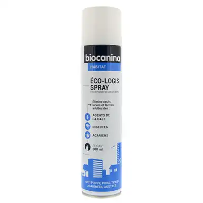 Biocanina Ecologis Solution Spray Insecticide 2 Aérosols/300ml à Mérignac