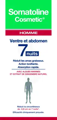 Somatoline Ventre Et Abdomen 7 Nuits Homme 150ml à Roquemaure
