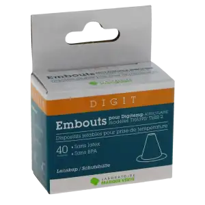 Digitemp Thermomètre Auriculaire Embouts  Boîte De 40 à NOROY-LE-BOURG