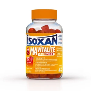 Isoxan Ma Vitalite 4+ Gummies Gomme Boîte De 30