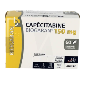 Capecitabine Biogaran 150 Mg, Comprimé Pelliculé