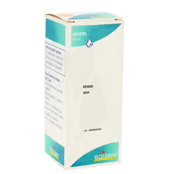 Boiron Renine 8dh Solution Buvable En Gouttes Flacon De 125 Ml