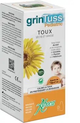Grintuss Pediatric Sirop Toux Sèche Et Grasse 210g à Mérignac