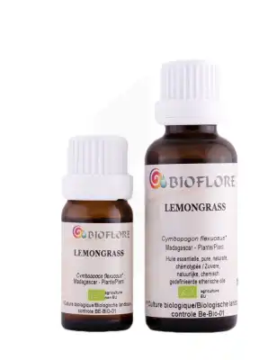 Bioflore Huile Essentielle Lemongrass Bio 10 Ml à REIMS