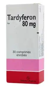 TARDYFERON 80 mg, comprimé pelliculé